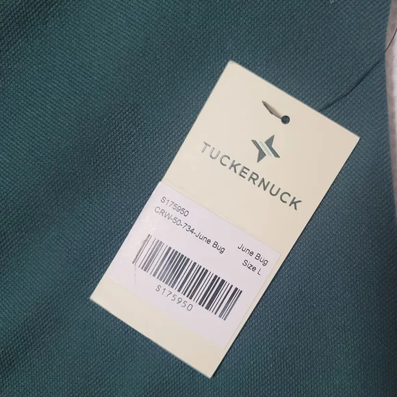 Tuckernuck Dark Green June Bug Pique Frances Polo Dress, L, NWT, Preppy, Smart - Picture 11 of 11